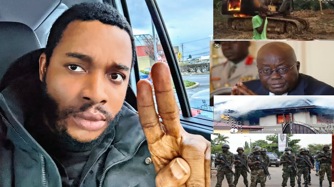 If Akufo Addo do not stop burn!ng people's houses and excavators will