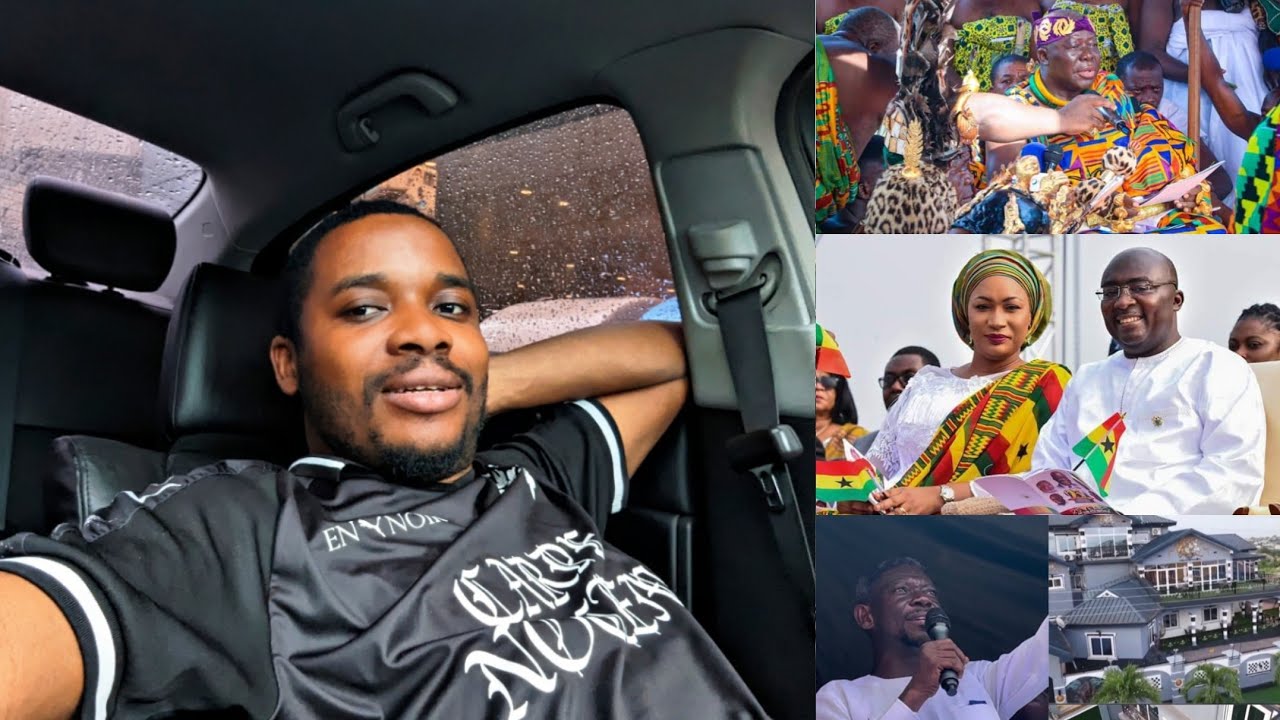 Warm Up on Asantehene, EBawumia & wife, Agya Koo mansion, Asante